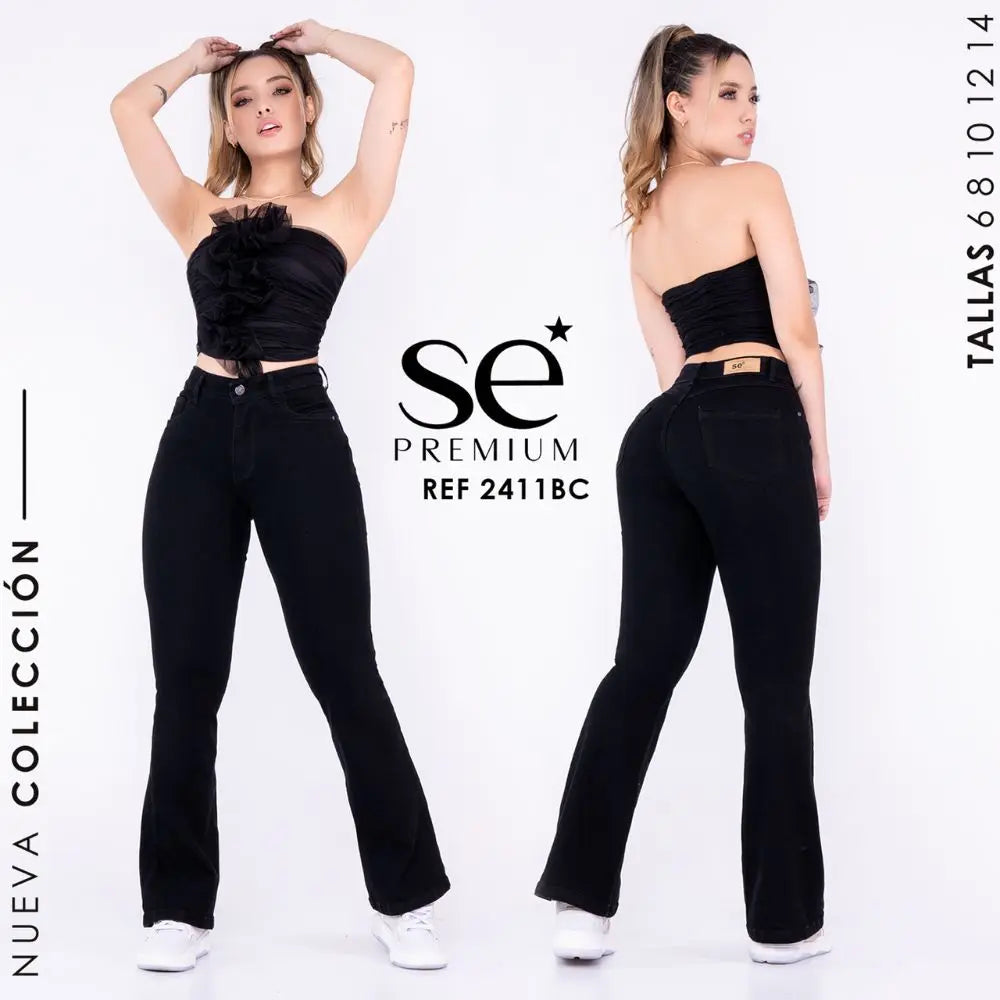 JEANS BOTA CAMPANA 2411 BC